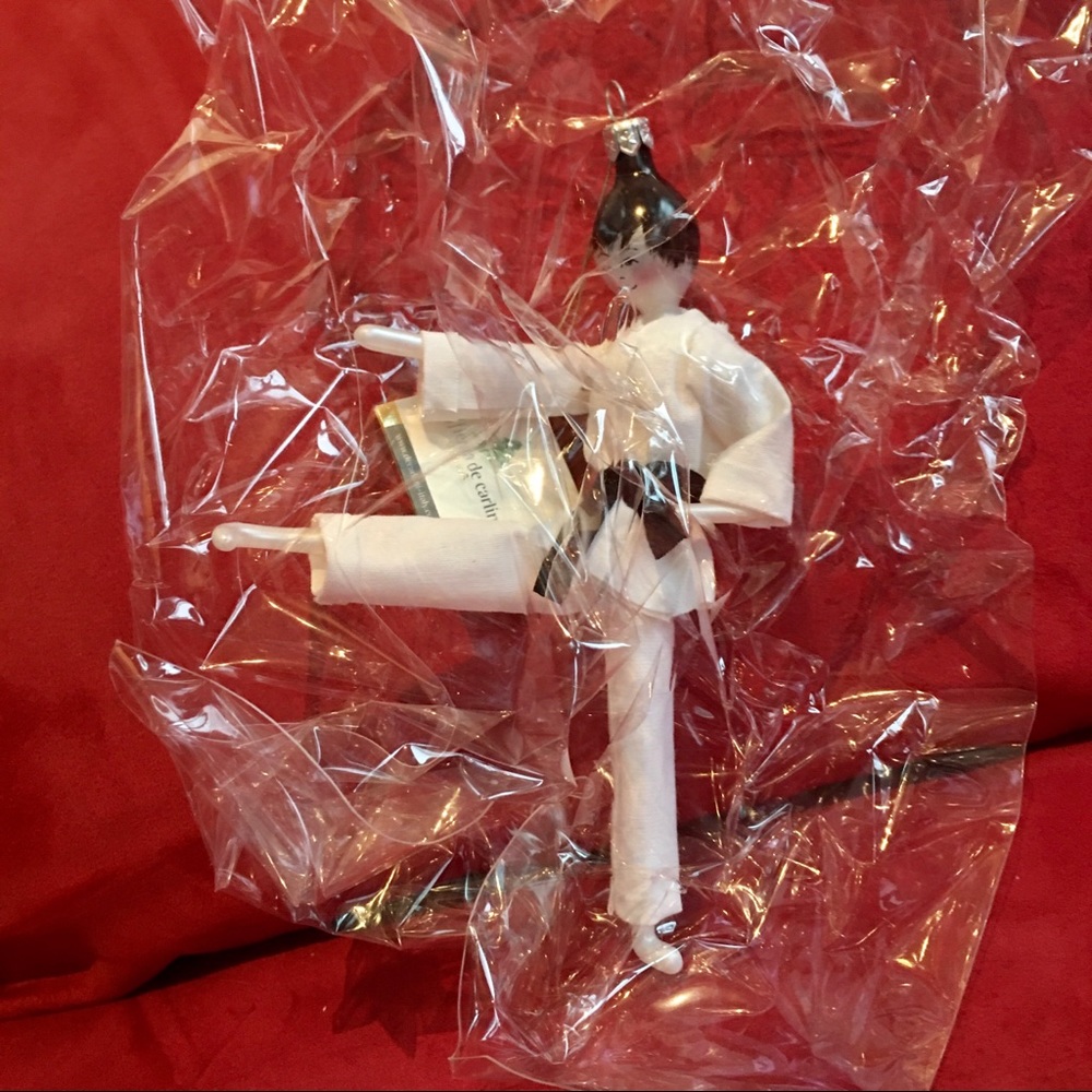 RARE Soffieria deCarlini Martial Arts Ornament NWT